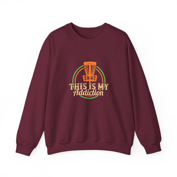 This is my Addiction Unisex Heavy Blend™ Crewneck Sweatshirt