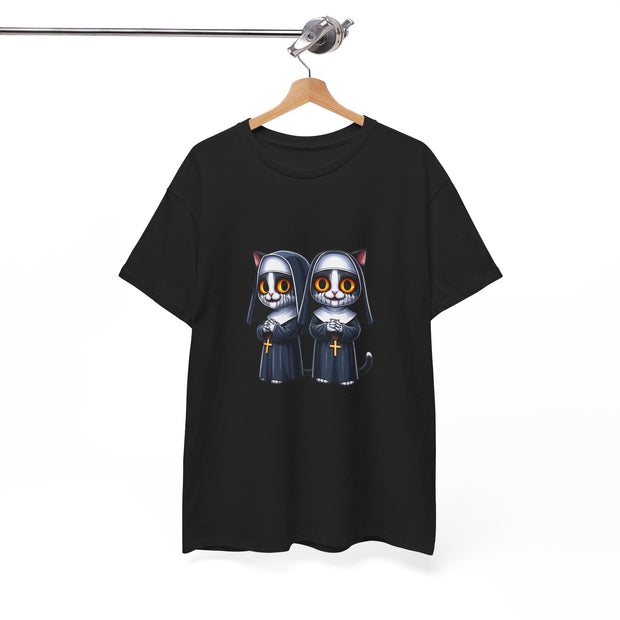 Horror Movie Cats Unisex Heavy Cotton Tee