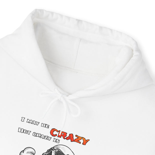Crazy Skull Unisex Heavy Blend™ Hooded Sweatshirt