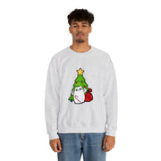 Christmas cat Unisex Heavy Blend™ Crewneck Sweatshirt