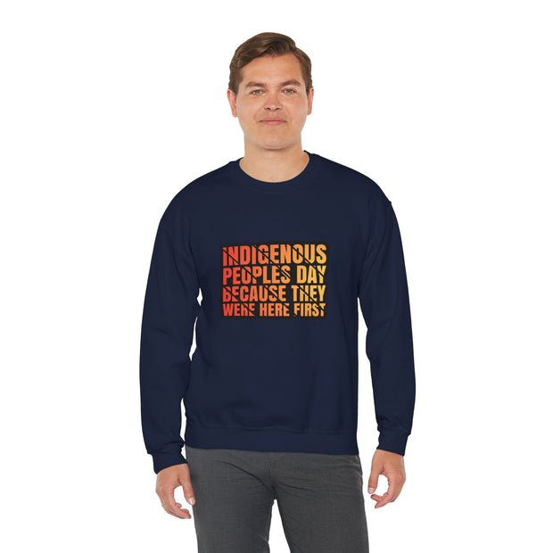 Indigenous Peoples Day Unisex Heavy Blend™ Crewneck Sweatshirt