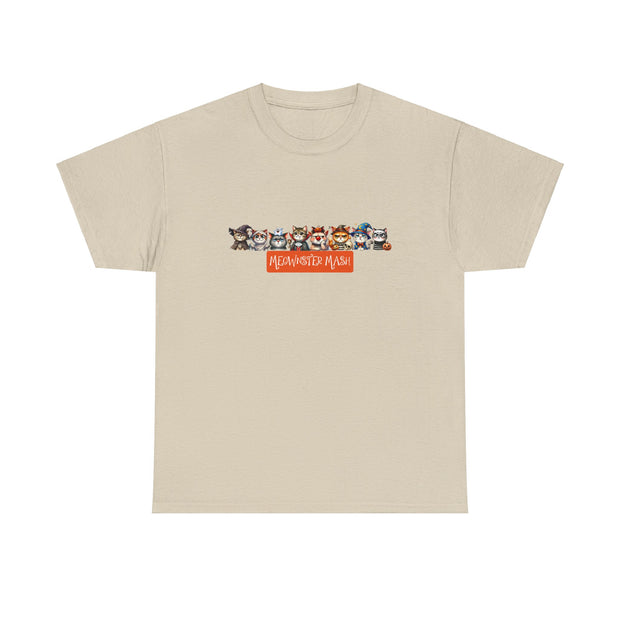 Meownster Mash Unisex Heavy Cotton Tee