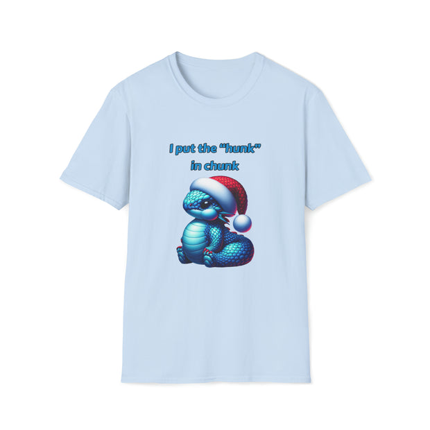 Christmas dragon Unisex Softstyle T-Shirt