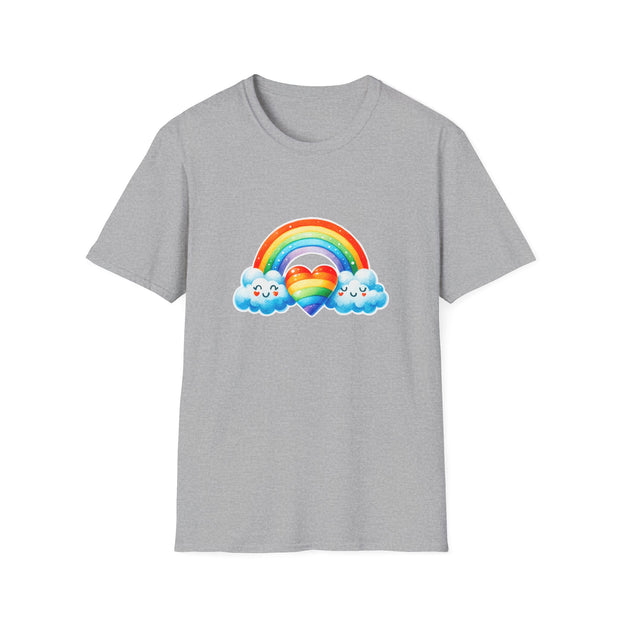 Rainbow Love Unisex Softstyle T-Shirt