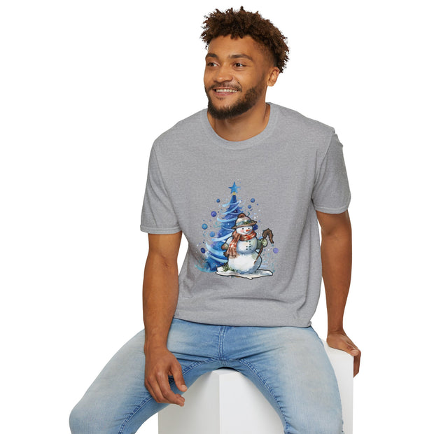 Snowman Unisex Softstyle T-Shirt