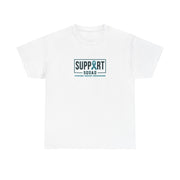 Ovarian Cancer Support Squad Unisex Heavy Cotton Tee