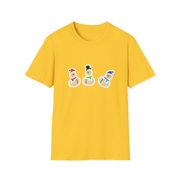 Snowmen Unisex Softstyle T-Shirt