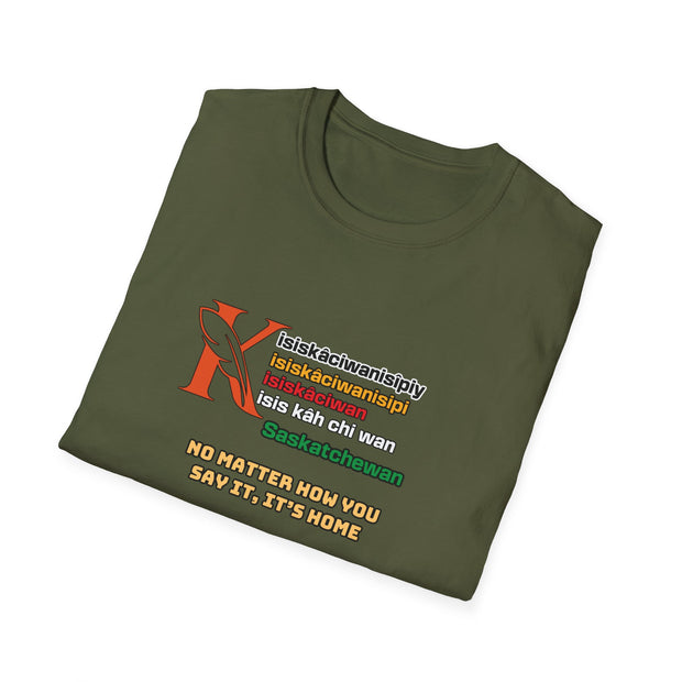 Cree Saskatchewan Unisex Softstyle T-Shirt