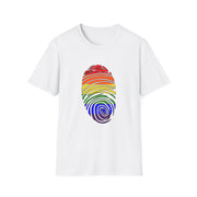 Pride Fingerprint Unisex Softstyle T-Shirt