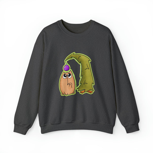 Christmas cat Unisex Heavy Blend™ Crewneck Sweatshirt