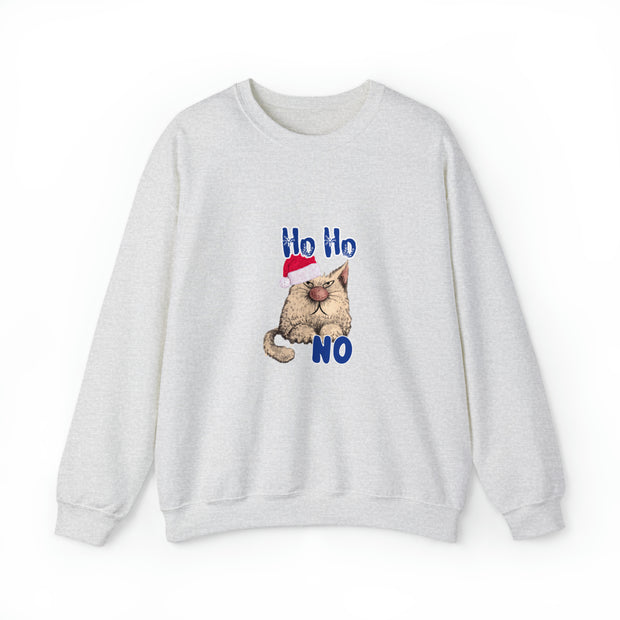 Christmas cat Unisex Heavy Blend™ Crewneck Sweatshirt