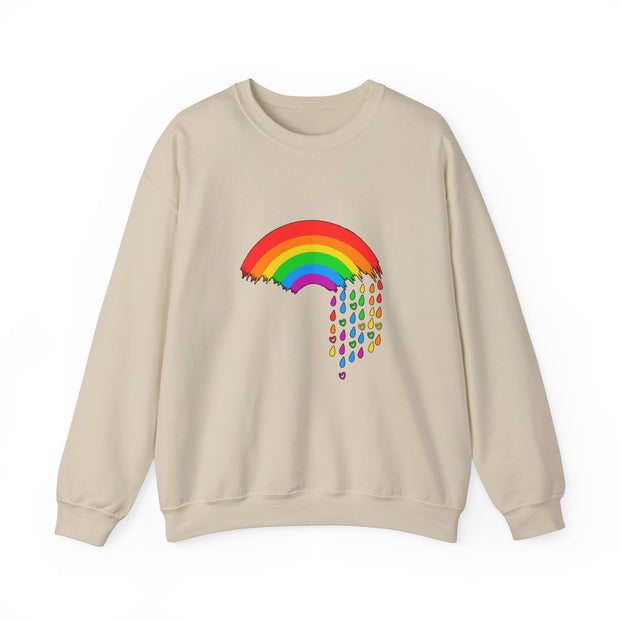Raining Pride Unisex Heavy Blend™ Crewneck Sweatshirt