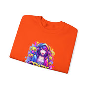 Graffiti Anime Girls Unisex Heavy Blend™ Crewneck Sweatshirt