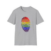 Pride Fingerprint Unisex Softstyle T-Shirt