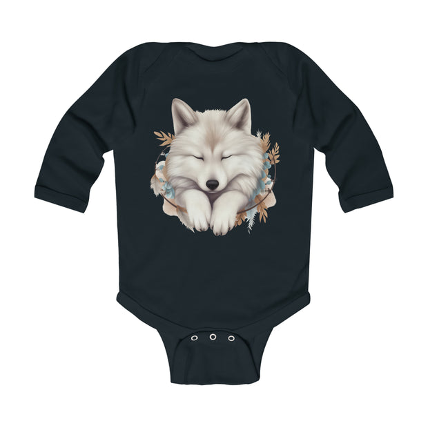 Baby Wolf Infant Long Sleeve Bodysuit