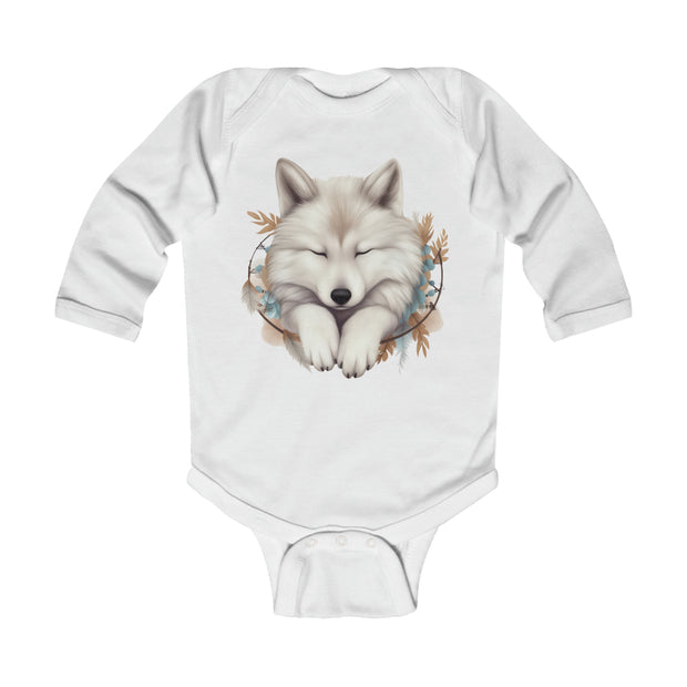 Baby Wolf Infant Long Sleeve Bodysuit
