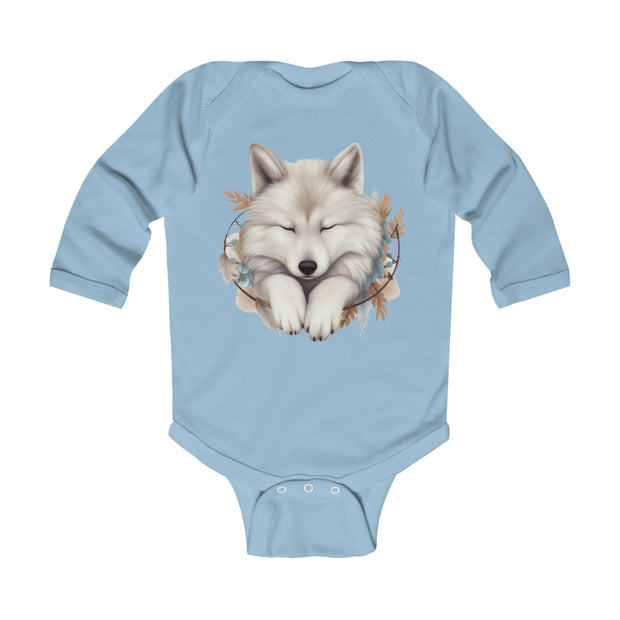 Baby Wolf Infant Long Sleeve Bodysuit