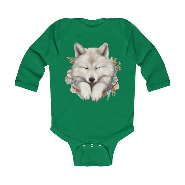 Baby Wolf Infant Long Sleeve Bodysuit