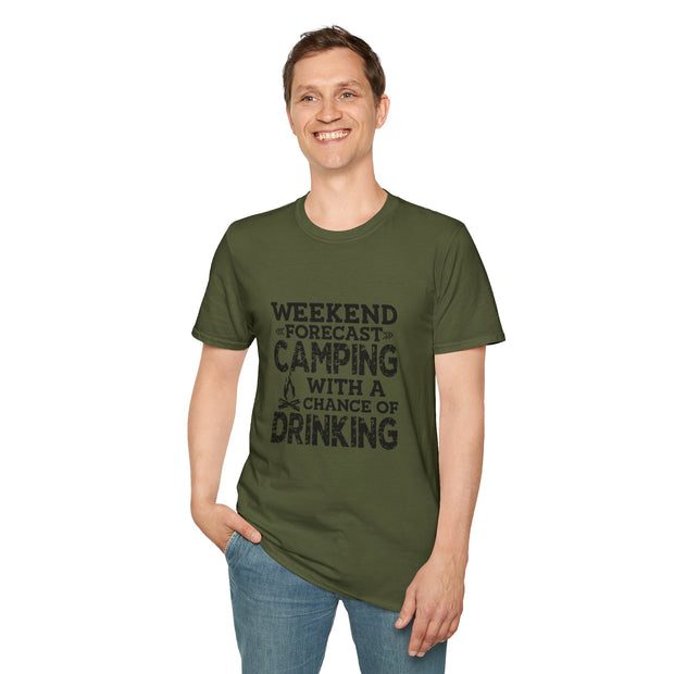 Weekend Forecast Unisex Softstyle T-Shirt