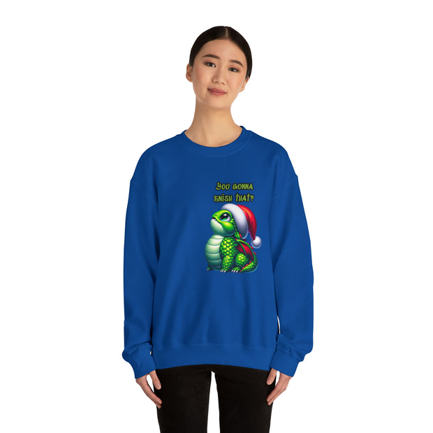 Christmas dragon Unisex Heavy Blend™ Crewneck Sweatshirt
