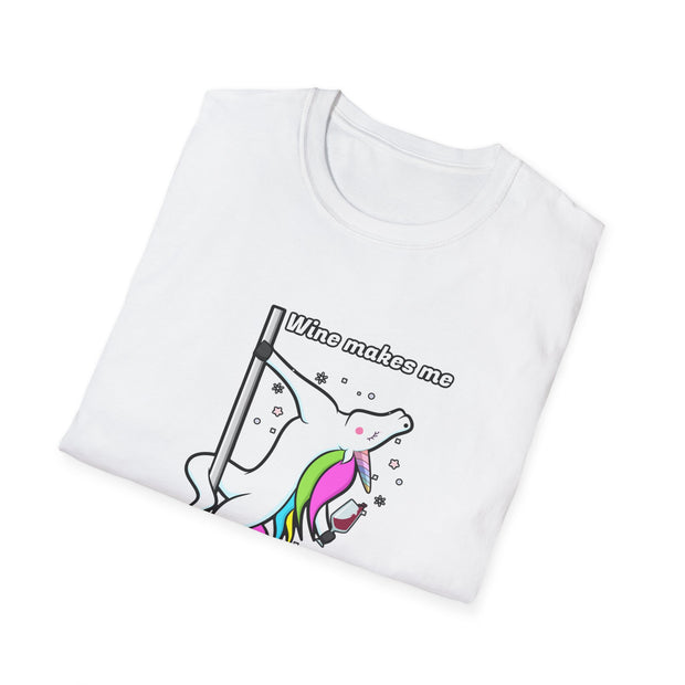 Unicorn Wine Unisex Softstyle T-Shirt