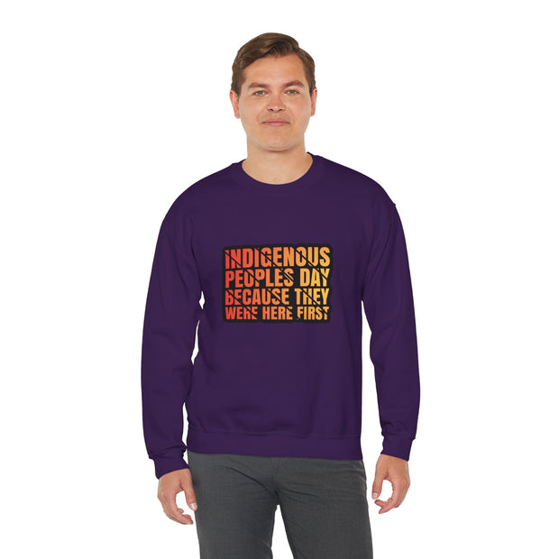 Indigenous Peoples Day Unisex Heavy Blend™ Crewneck Sweatshirt