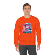 Graffiti Anime Girls Unisex Heavy Blend™ Crewneck Sweatshirt