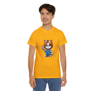 Horror Movie Cats Unisex Heavy Cotton Tee
