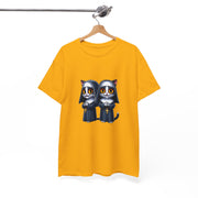 Horror Movie Cats Unisex Heavy Cotton Tee