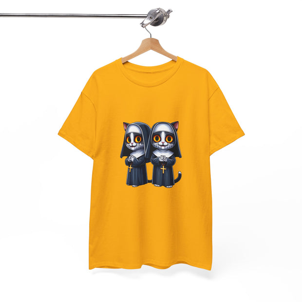 Horror Movie Cats Unisex Heavy Cotton Tee
