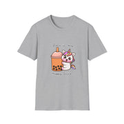 Unicorn Boba Unisex Softstyle T-Shirt