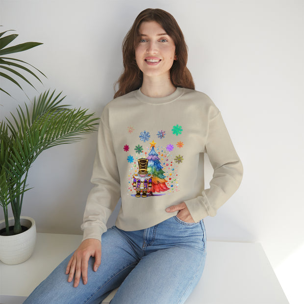 Gnome Nutcracker Unisex Heavy Blend™ Crewneck Sweatshirt
