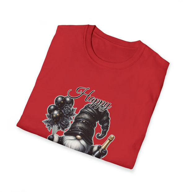 Gnome New Year Unisex Softstyle T-Shirt