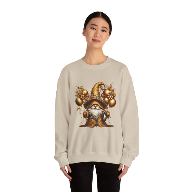New Year Gnome Unisex Heavy Blend™ Crewneck Sweatshirt