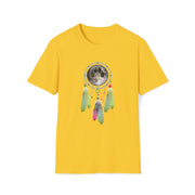 Wolf Dream catcher Unisex Softstyle T-Shirt
