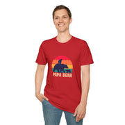Papa Bear Unisex Softstyle T-Shirt