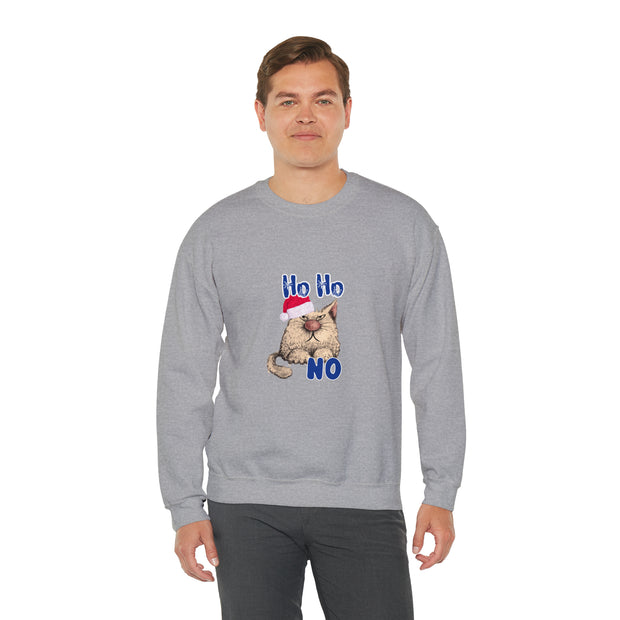Christmas cat Unisex Heavy Blend™ Crewneck Sweatshirt