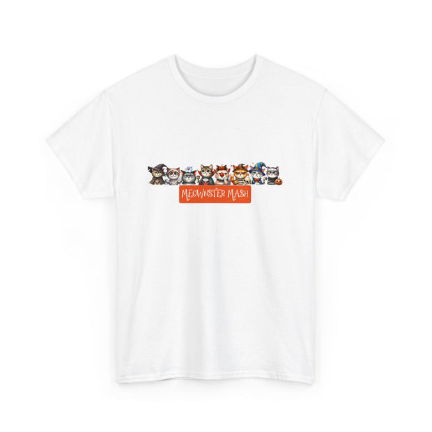 Meownster Mash Unisex Heavy Cotton Tee