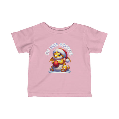 Christmas DragonnInfant Fine Jersey Tee