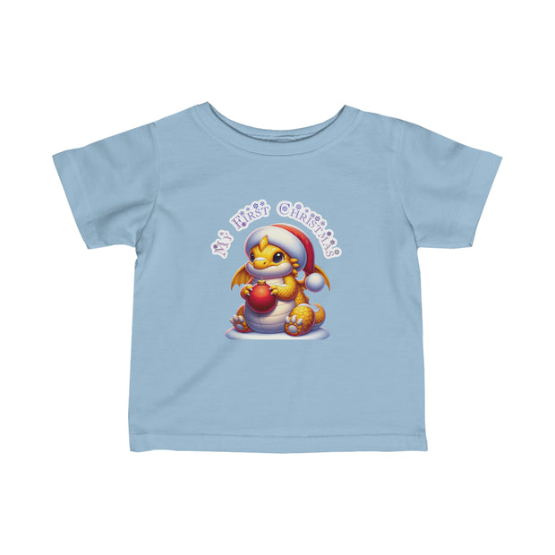 Christmas DragonnInfant Fine Jersey Tee