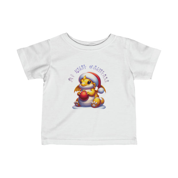 Christmas DragonnInfant Fine Jersey Tee