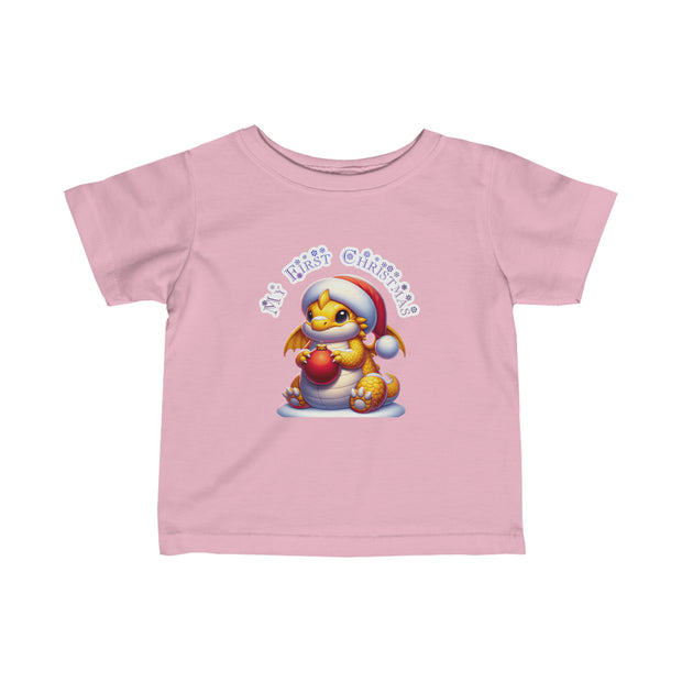 Christmas DragonnInfant Fine Jersey Tee