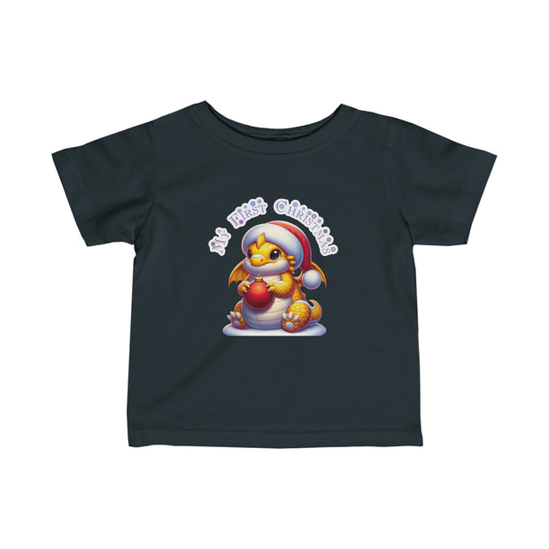 Christmas DragonnInfant Fine Jersey Tee