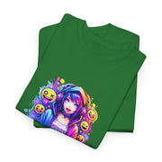 Graffiti Anime Girls Unisex Heavy Cotton Tee