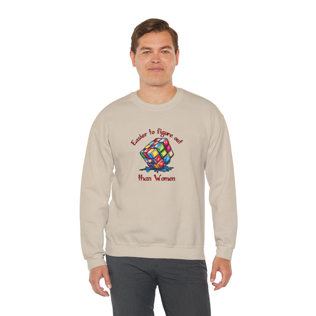 Rubik Cube Unisex Heavy Blend™ Crewneck Sweatshirt