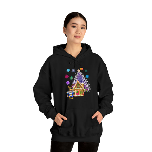 Gnome nutcracker Unisex Heavy Blend™ Hooded Sweatshirt