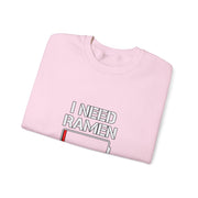 I Need Ramen Unisex Heavy Blend™ Crewneck Sweatshirt