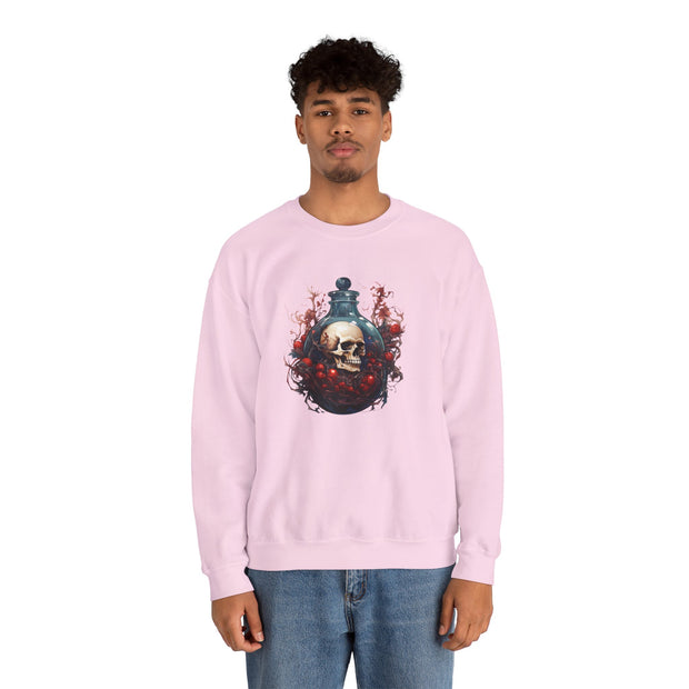 Bottled Skull Unisex Heavy Blend™ Crewneck Sweatshirt