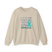 My Wife’s Fight Unisex Heavy Blend™ Crewneck Sweatshirt