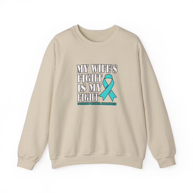 My Wife’s Fight Unisex Heavy Blend™ Crewneck Sweatshirt